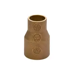 STRETTO - Copla bronce SO SO 3/4x1/2" gas