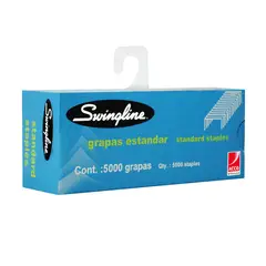 SWINGLINE - Corchetes/ Grapas 26/6 Contiene 5000 Unidades -