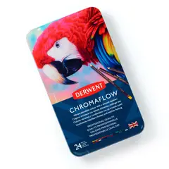 DERWENT - LAPICES COLORES CHROMAFLOW 24COL