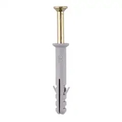 PATTA - Tarugo con clavo punta cruz PH 6x38" 100uds