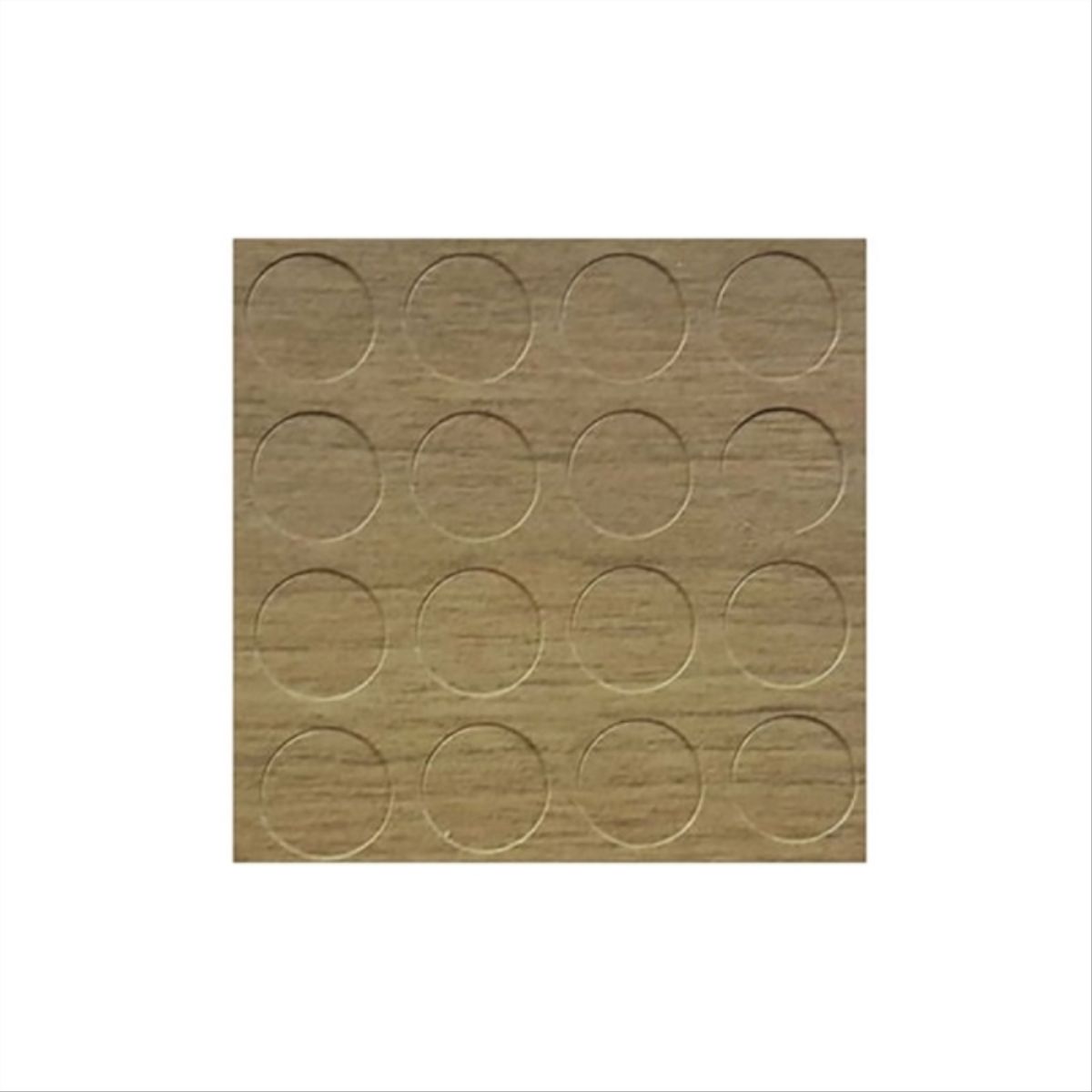 CASO E HIJOS - Tapa soberbio adhesivo acacia 12mm 50uds