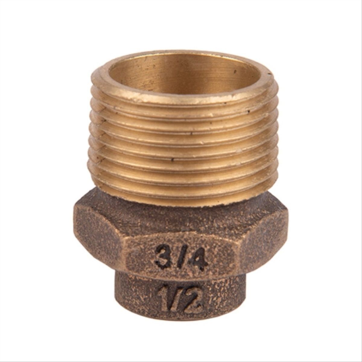 STRETTO - Terminal bronce SO HE 1/2x3/4"