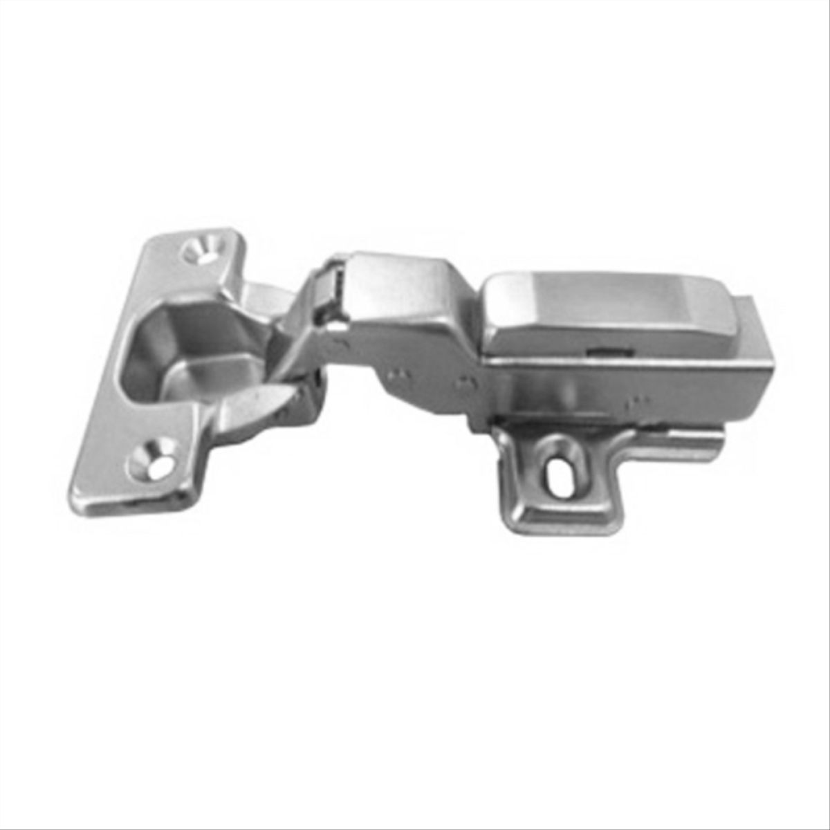KUTZ - Bisagra semicurva 35 mm con cierre suave Clip 2 unidades con tornillos