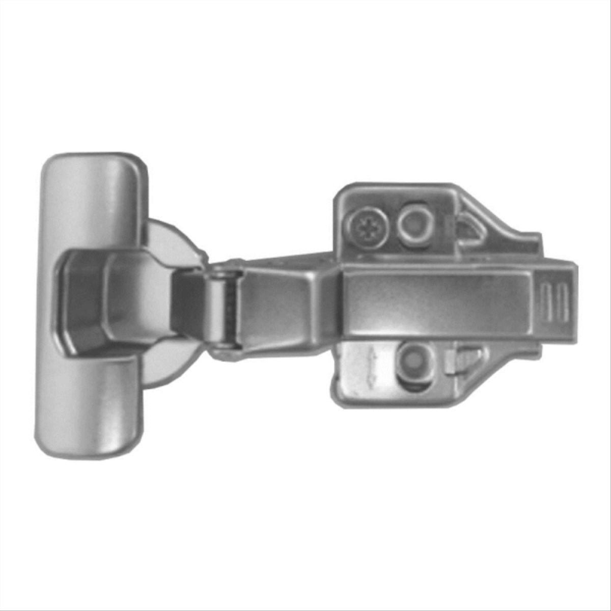 KUTZ - Bisagra semicurva 35 mm con cierre suave 3D Clip 2 unidades con tornillos