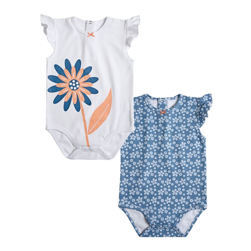 EXCEPTION - Pack 2 Body Bebé Niña Exception