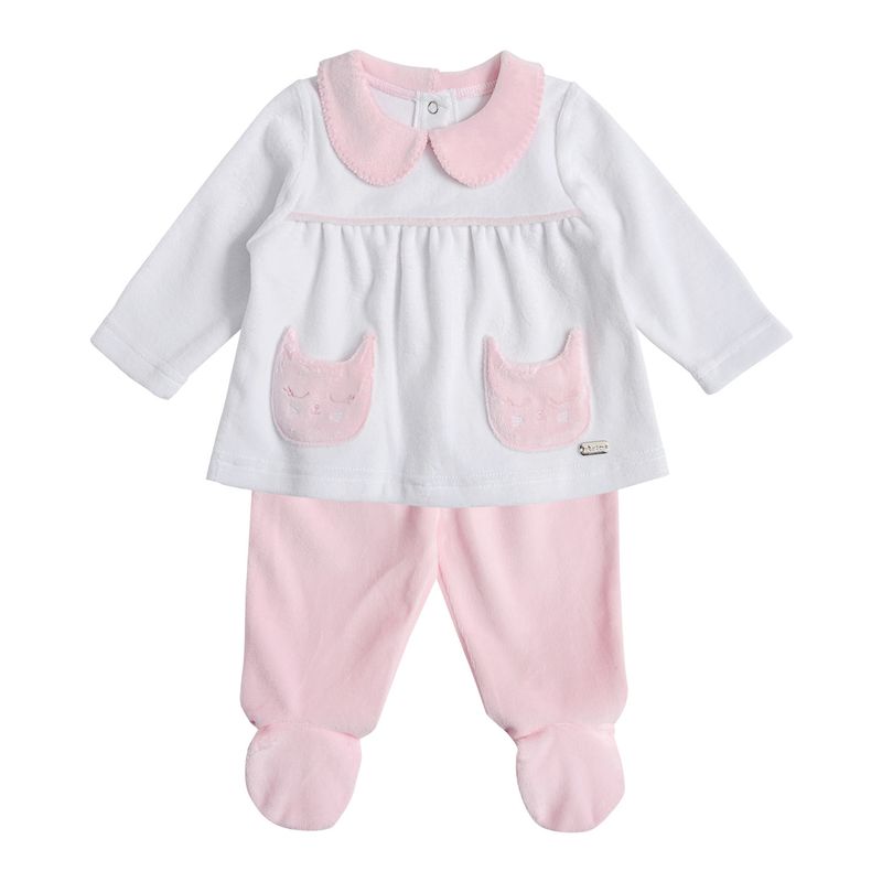 EXCEPTION - Conjunto Plush Bebé Niña Exception