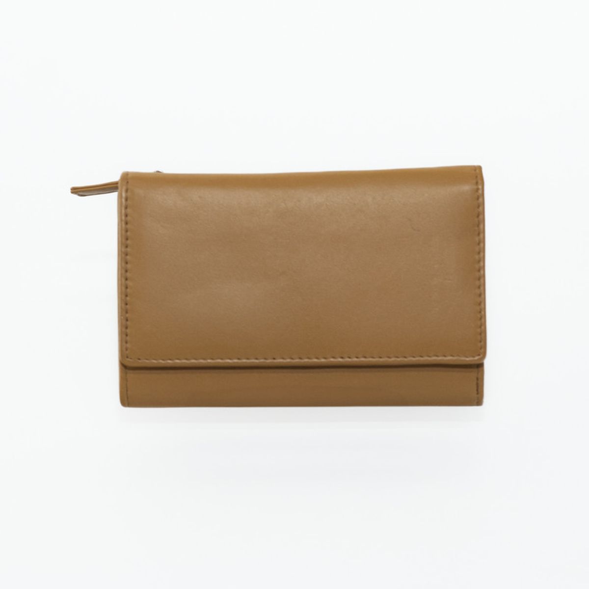 MAILEA - Billetera Cuero Mediana Con Tapa Mailea