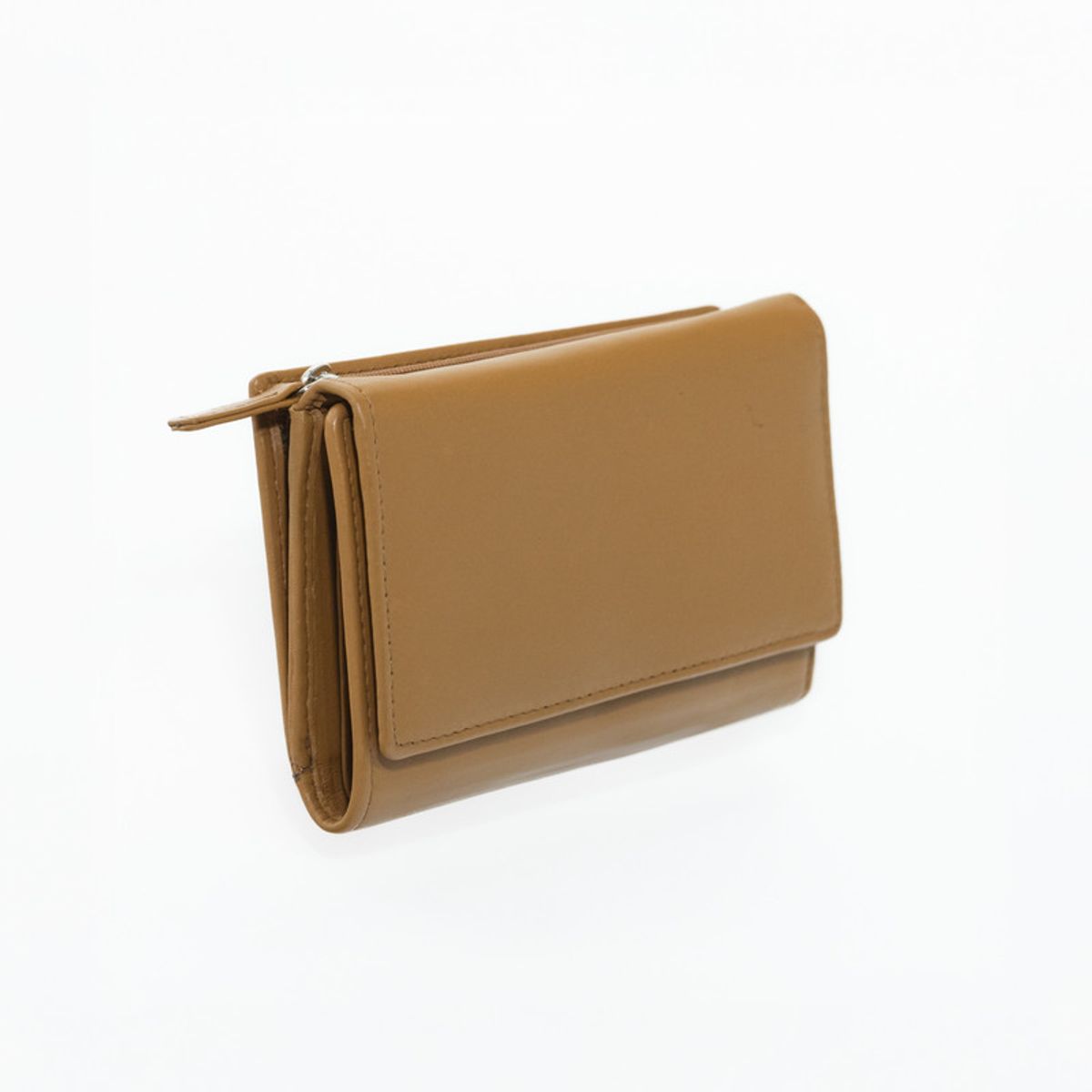 MAILEA - Billetera Cuero Mediana Con Tapa Mailea