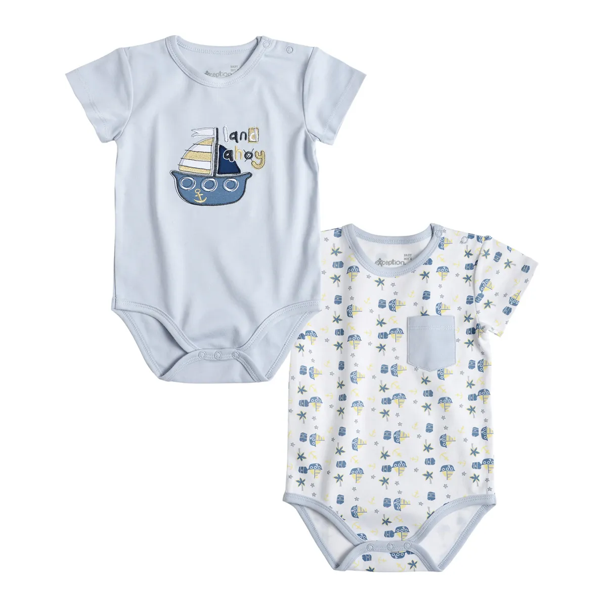 EXCEPTION - Pack 2 Body Bebé Niño Exception