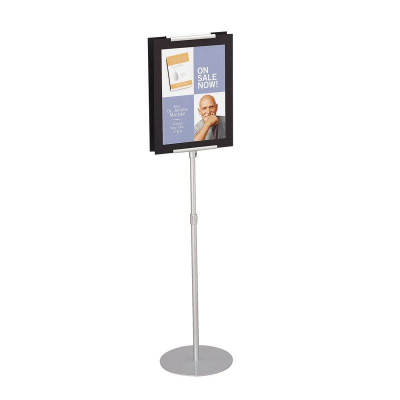 QUARTET - Pedestal para Señaletica Ajustable 1,8 mts Quartet