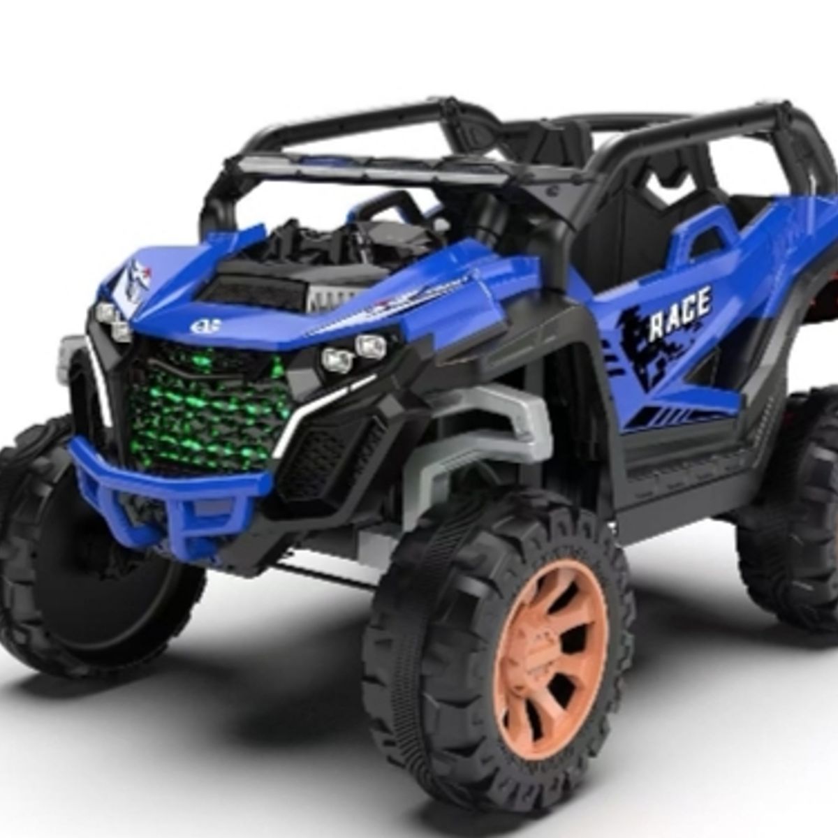 GENERICO - Jeep Auto 4X4  A Bateria  12V Con Control Remoto Azul 801