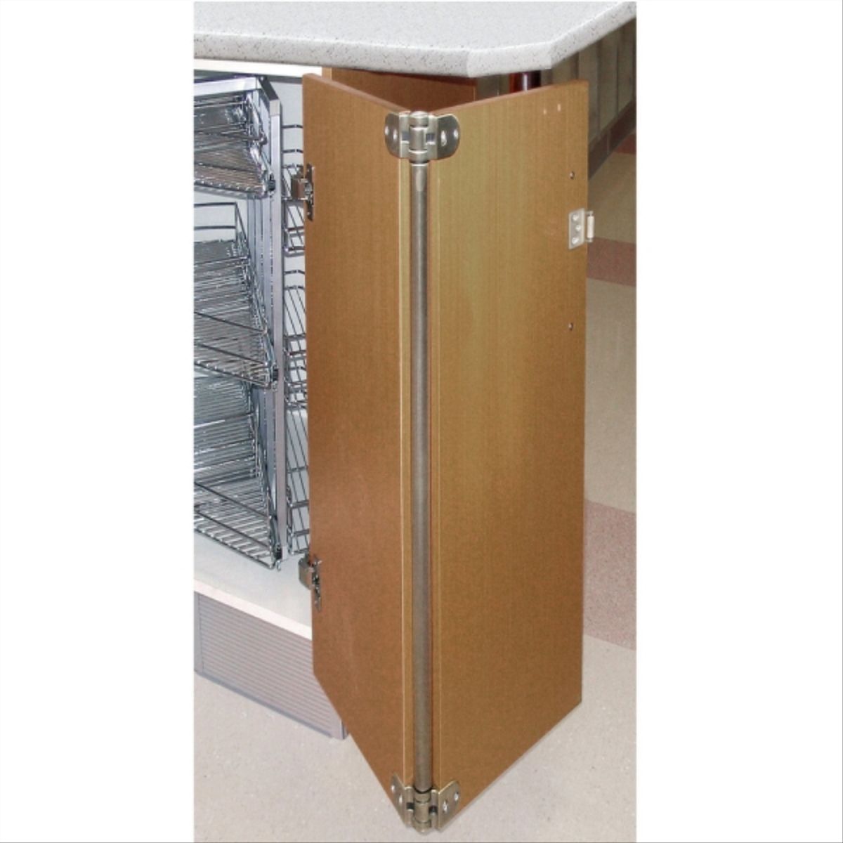 KUTZ - Bisagra solución esquina de níquel 700 mm