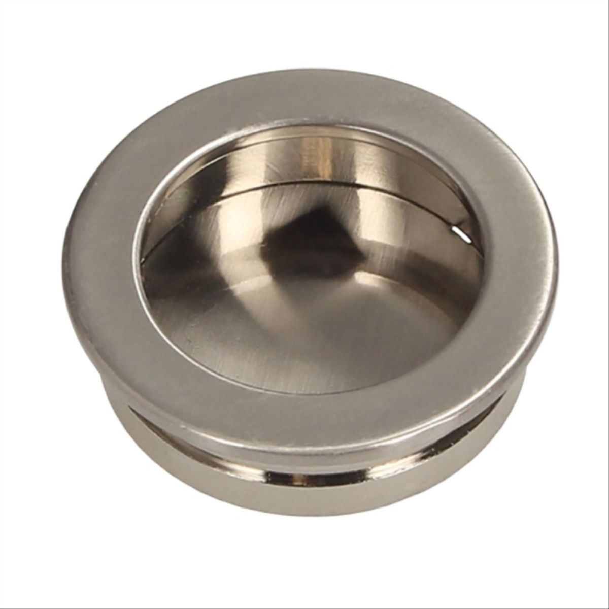 KUTZ - Asa redonda níquel cepillado 40 mm