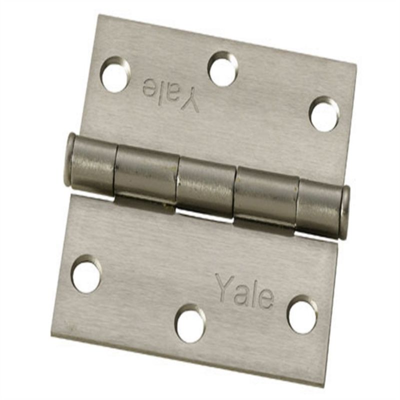 YALE - Bisagra yale 3.5x3.5 acero inoxidable un