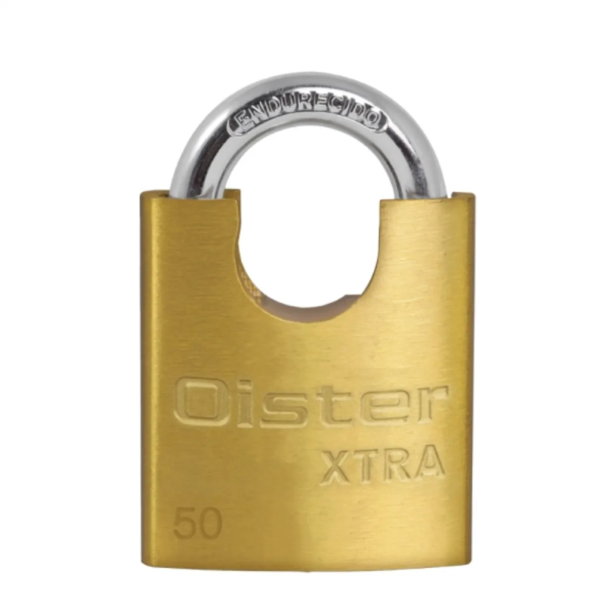 OISTER - Candado 50mm Fierro Bronceado Con Hombro