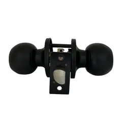 KUTZ - Cerradura pomo negra baño