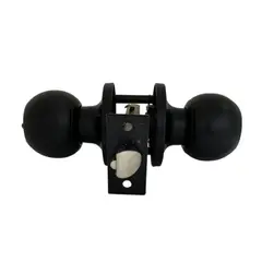 KUTZ - Cerradura pomo negra dorm