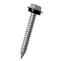 IMPORPER - Tornillo hexagonal punta labio 10-12x2 1/2 zinc 100un