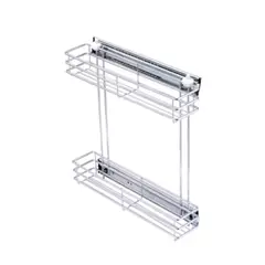 KUTZ - Especiero extraible total para mueble 150mm blanco