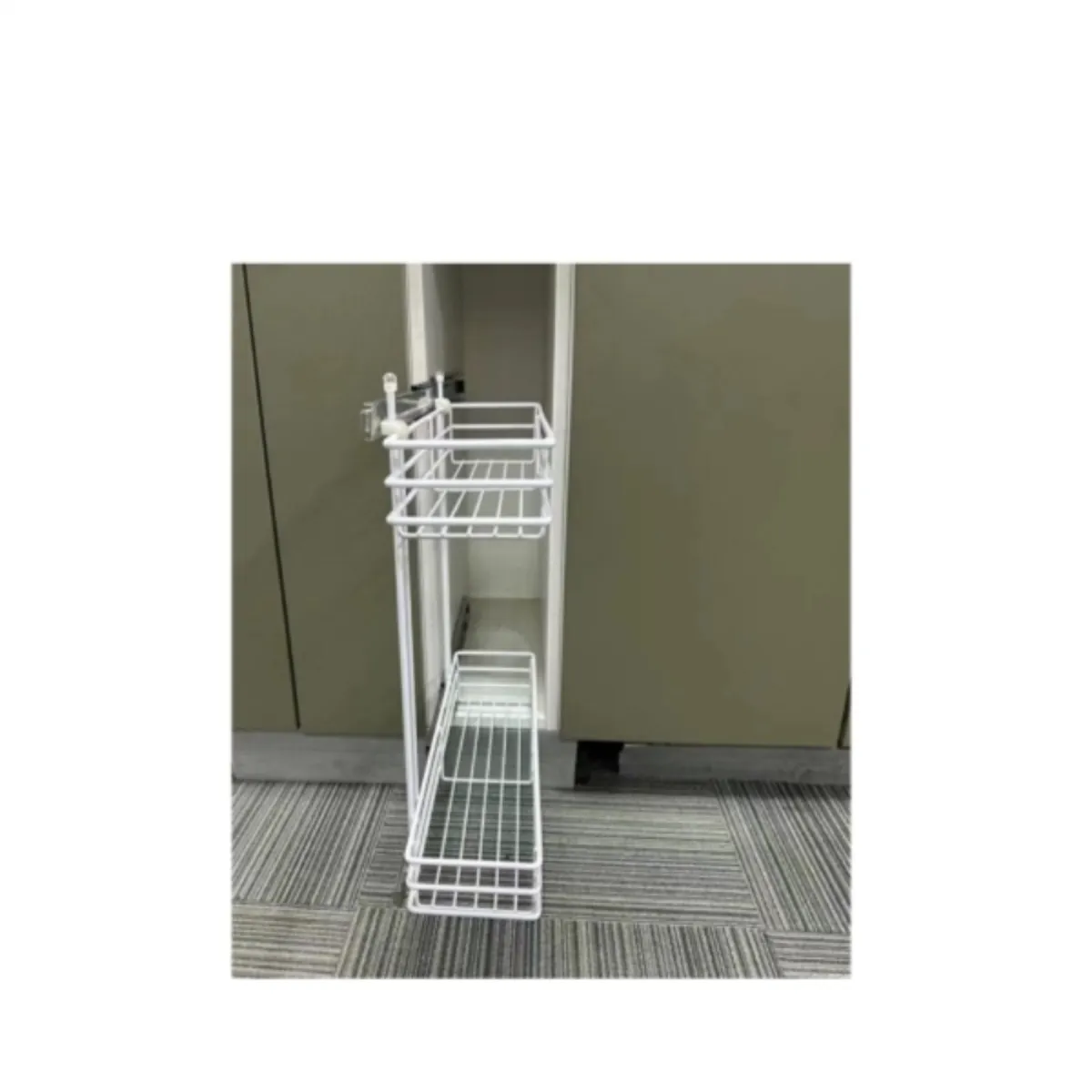KUTZ - Especiero extraible total para mueble 150mm blanco