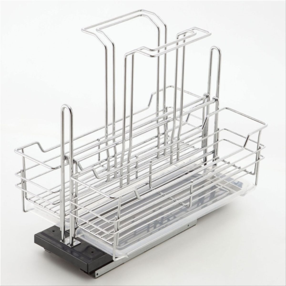 KUTZ - Cesta extraible cierre suave multiuso para muebles 35cm alambre