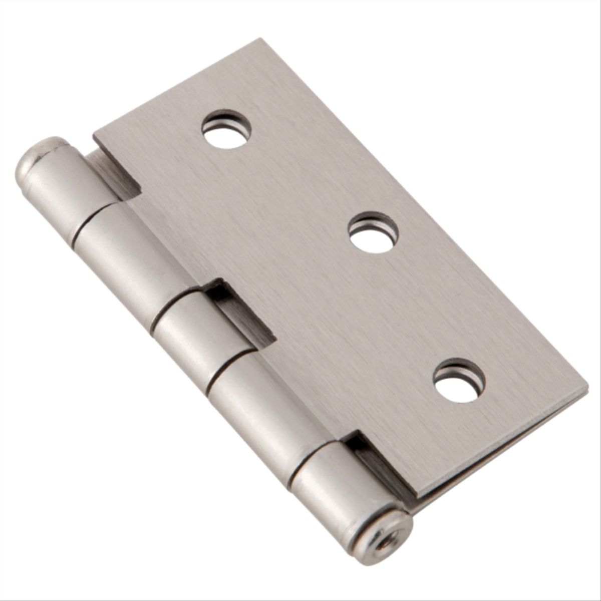 POLI - Bisagra poli 3x3 acero niquel satin 3un