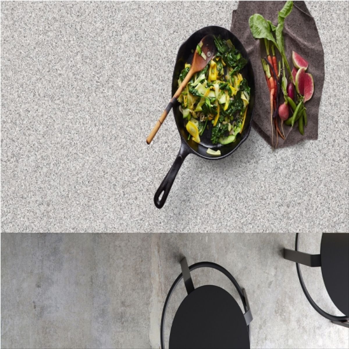 FINSA - Cubierta fintop 366x62x3cm granito gala-47s rø3