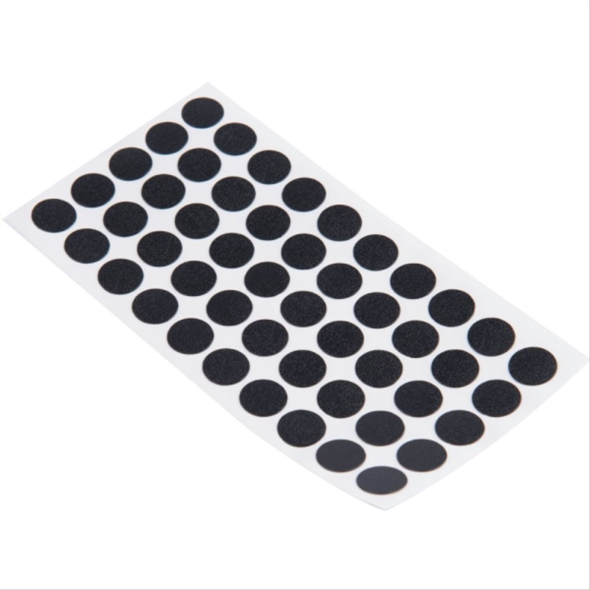 CASO E HIJOS - Tapa soberbio adhesivo negra 12mm 50uds