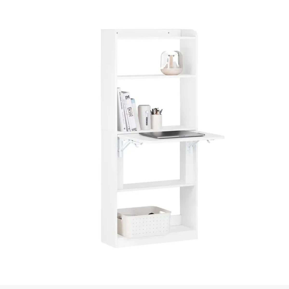 CORI CORI - Estantería con Escritorio Plegable Compacto
