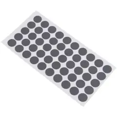 CASO E HIJOS - Tapa soberbio adhesivo gris grafito 12mm 50uds