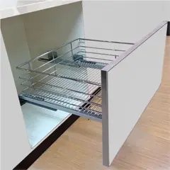 KUTZ - Cesta extraíble para muebles cierre suave ancho 40 cm