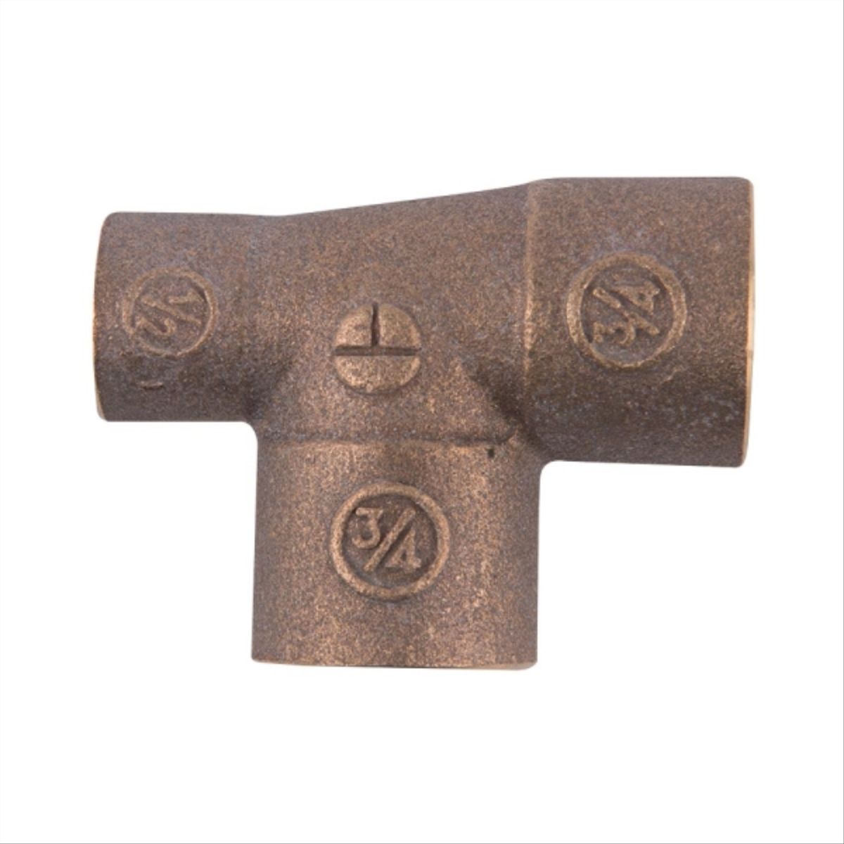 STRETTO - Tee bronce SO SO SO 3/4x1/2x3/4"