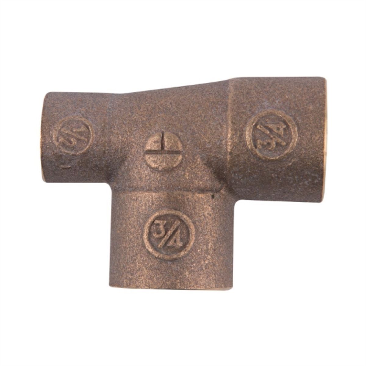 STRETTO - Tee bronce SO SO SO 3/4x1/2x3/4"