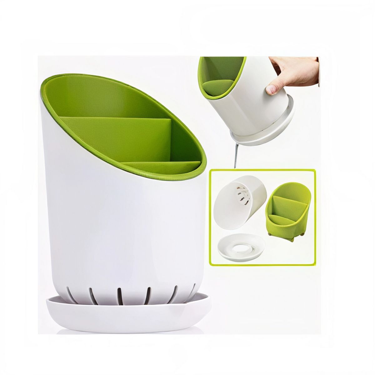 MOVI - Escurridor Secador Organizador de Cubiertos