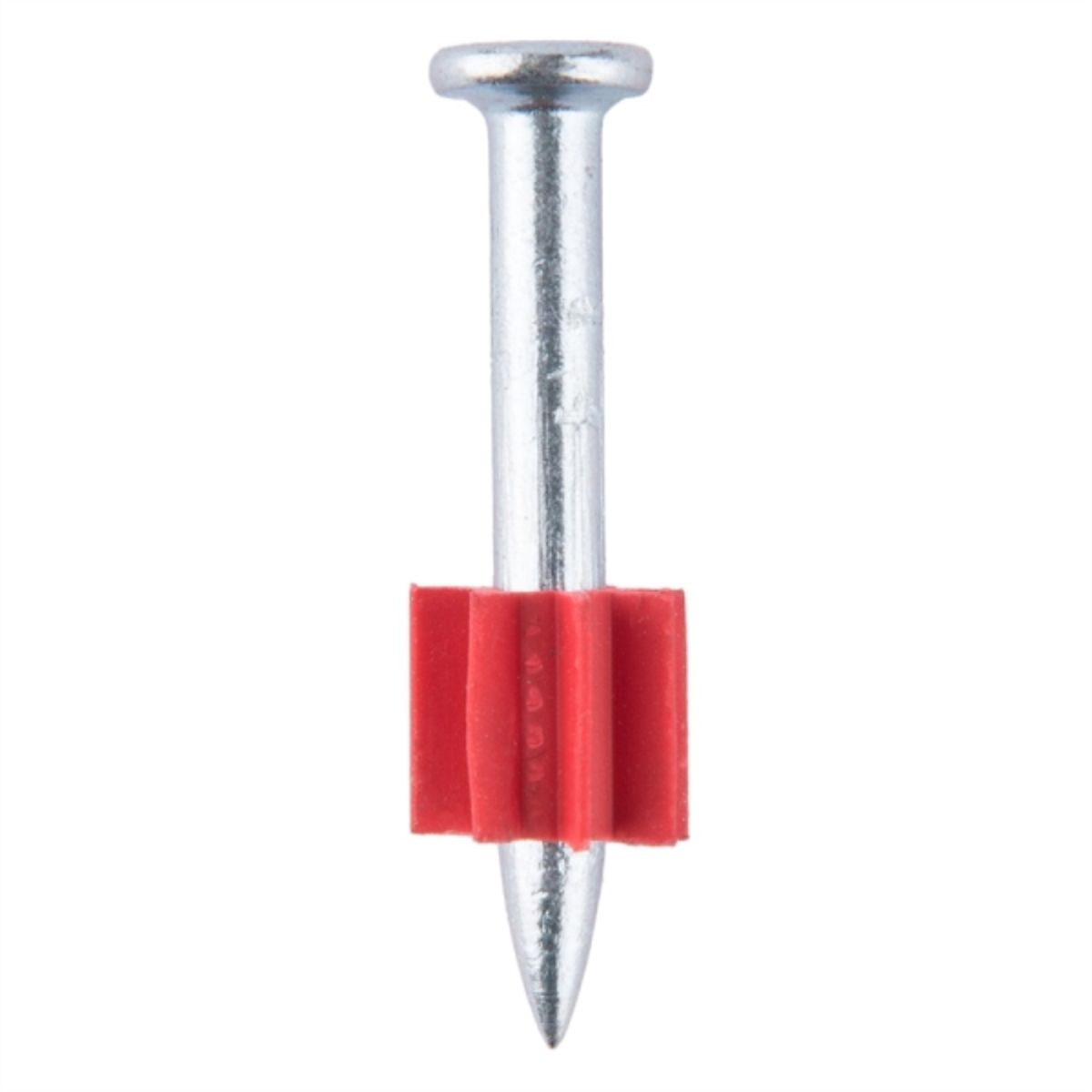Clavo tipo hilti 3,7x2" golilla plastica 100uds, marca IMPORPER - Foto Principal