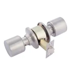 ODIS - Cerradura pomo dormitorio acero inoxidable 205