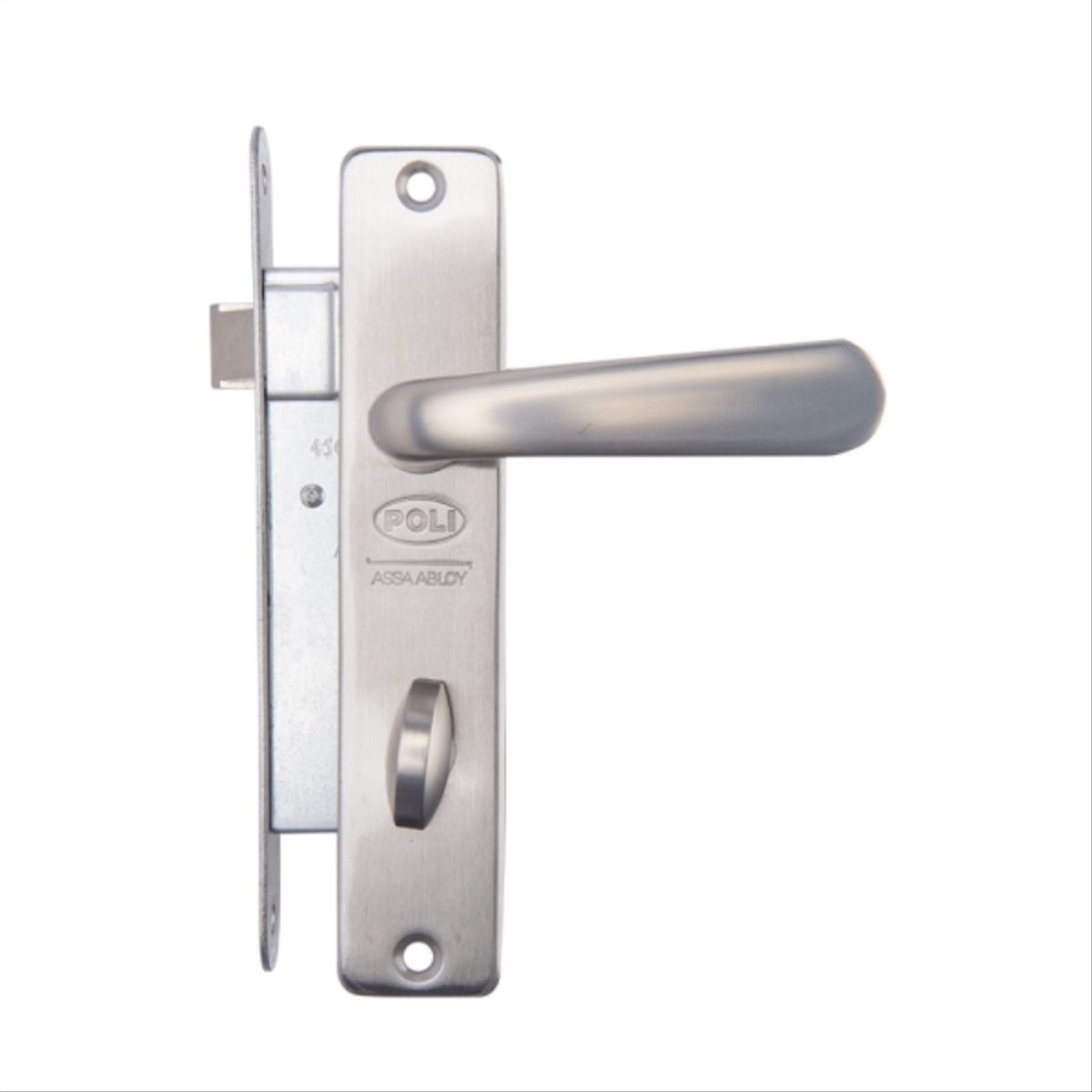 POLI - Cerradura embutida dormitorio/baño bronce inoxidable 1916 clasica