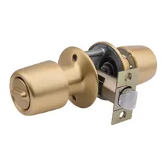 POLI - Cerradura pomo dormitorio/oficina bronce satinado 14202 urbano