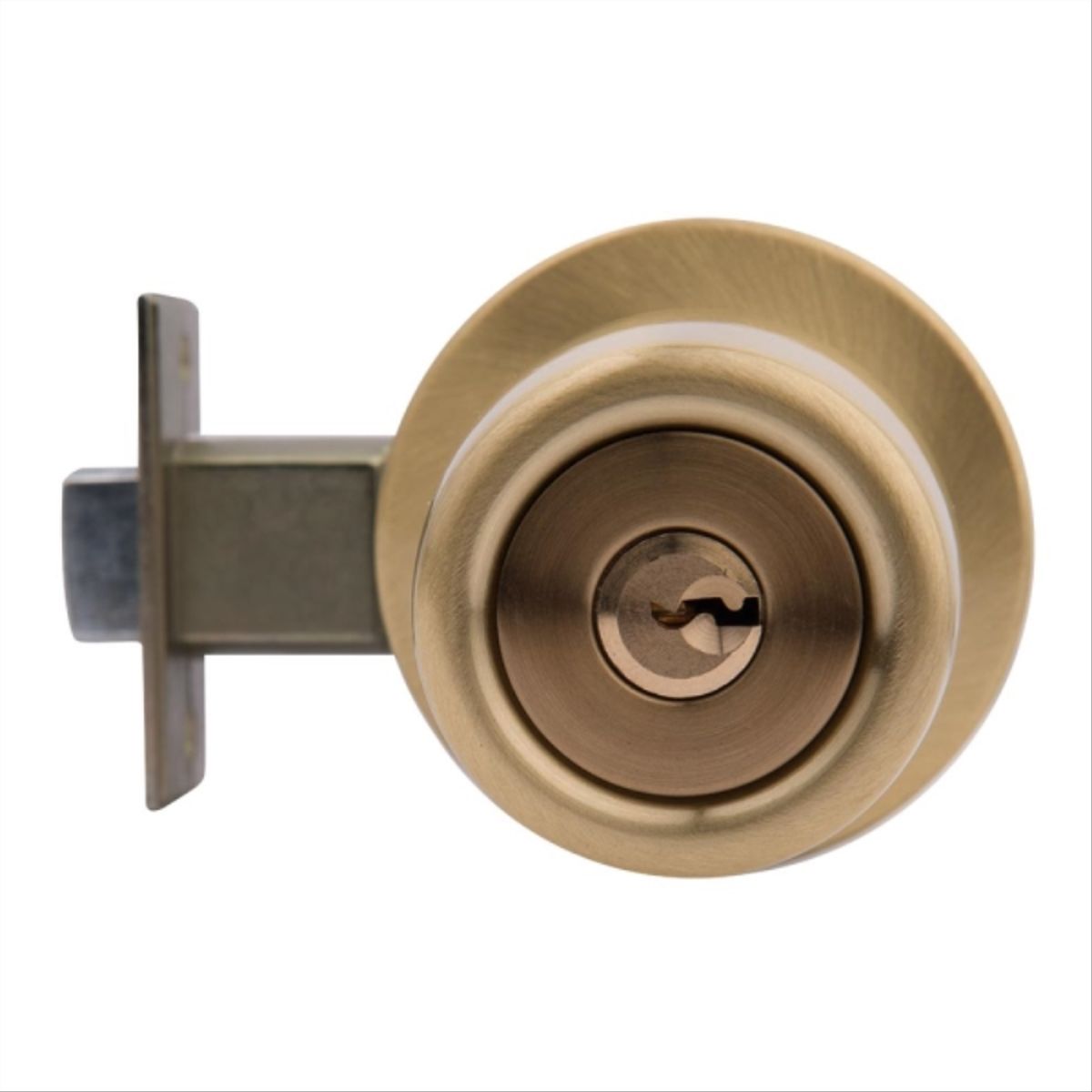 POLI - Cerradura pomo dormitorio/oficina bronce satinado 14202 urbano