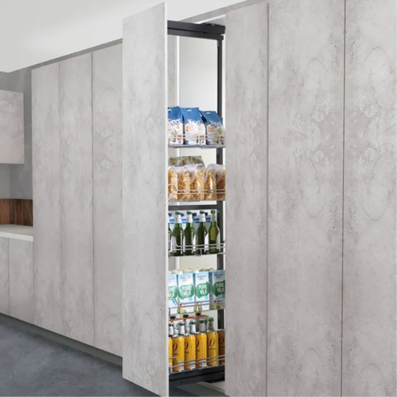 KUTZ - Despensa extraíble para muebles 5 niveles cierre suave 400 mm 50 kg