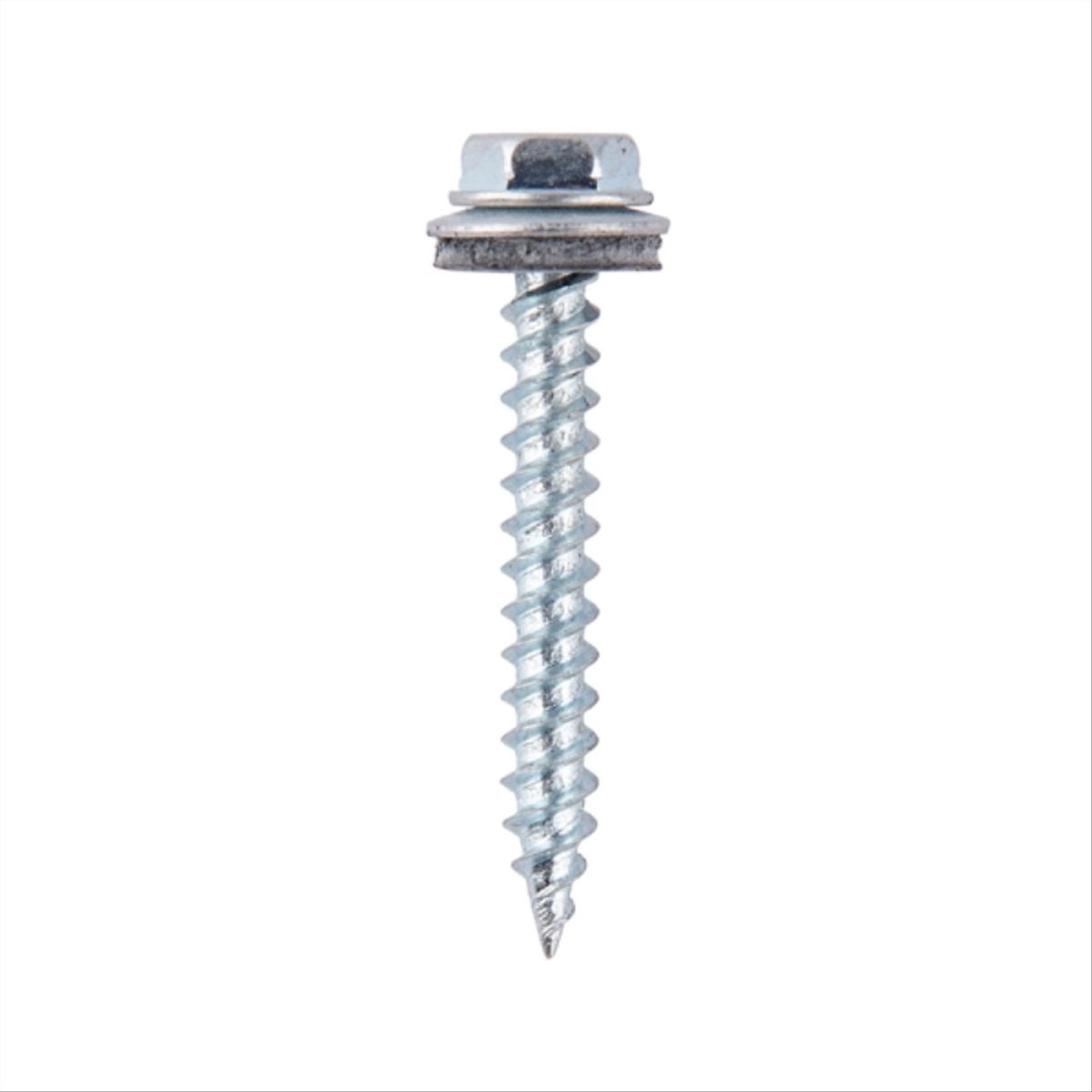 IMPORPER - Tornillo hexagonal punta labio 10-12x1.1/2 zinc 100un