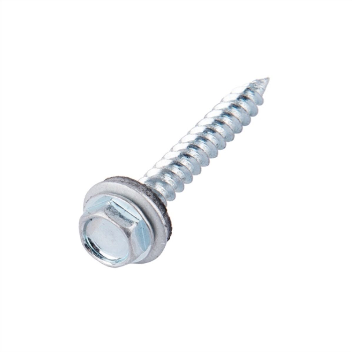 IMPORPER - Tornillo hexagonal punta labio 10-12x1.1/2 zinc 100un
