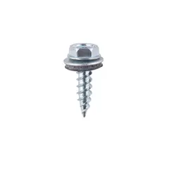 IMPORPER - Tornillo hexagonal punta labio 10-12x3/4 zinc 100un