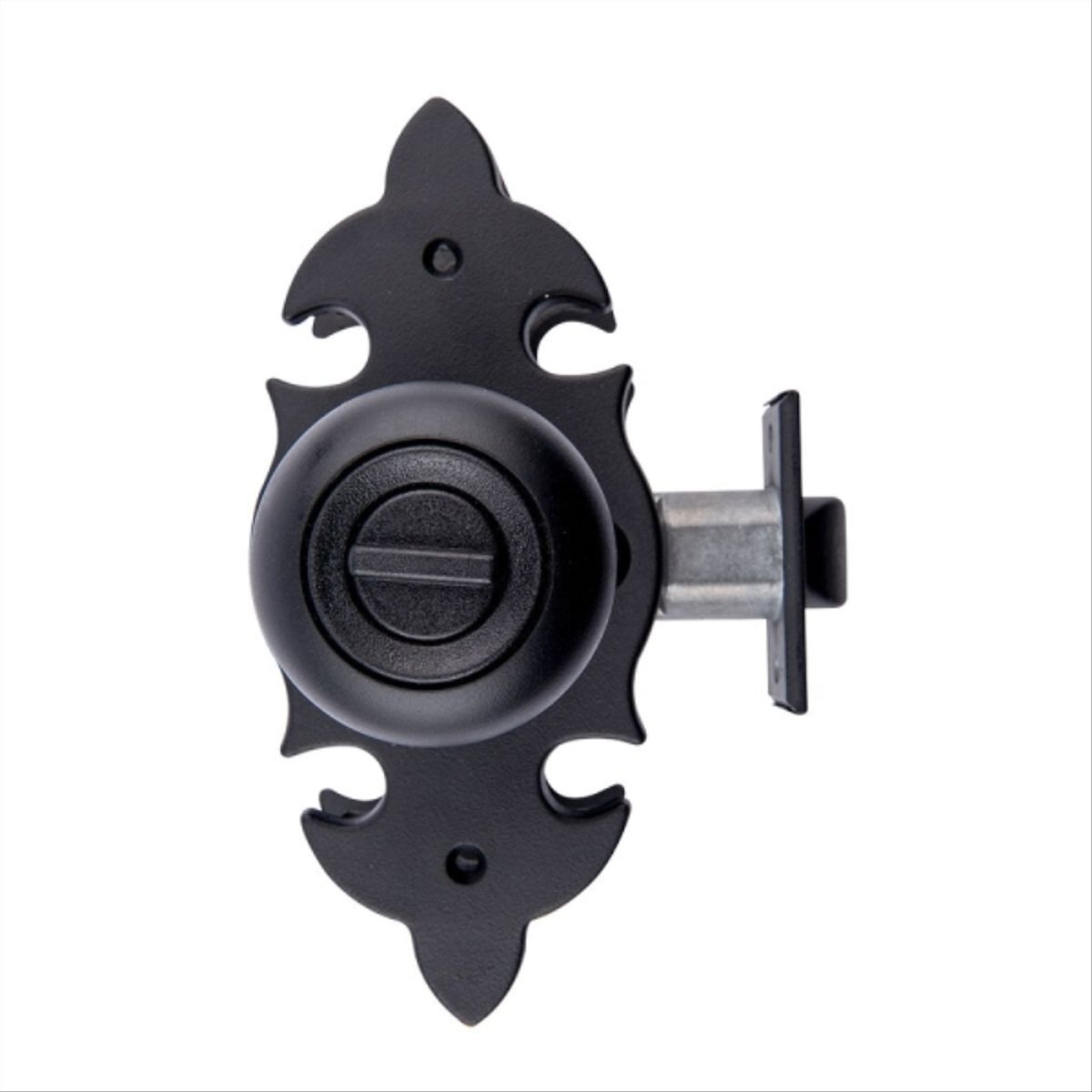 SCANAVINI - Cerradura pomo dormitorio/oficina negro colonial 6040-ZK