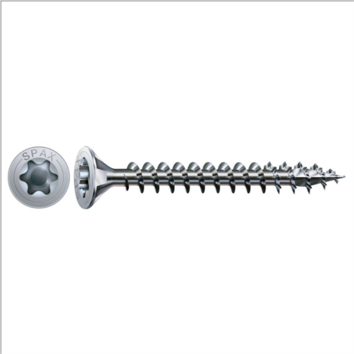 SPAX - Tornillo plana   tx wirox 6x100 10unds