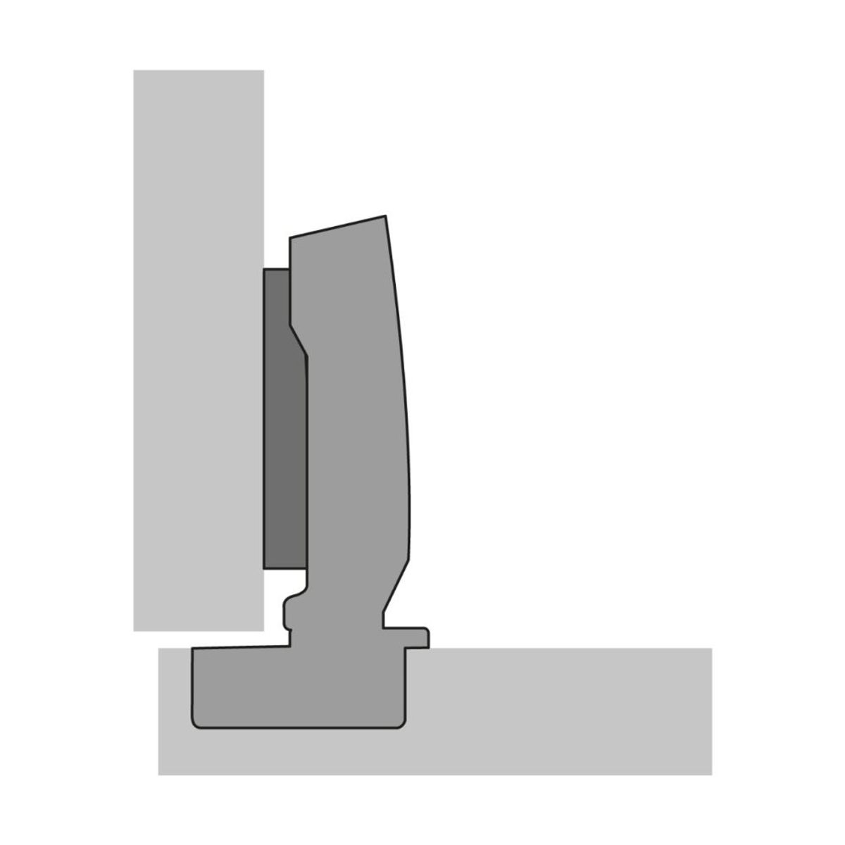 HETTICH - Htt Sensys Recta 110G Th53 Niquel P2O Cj 50Un