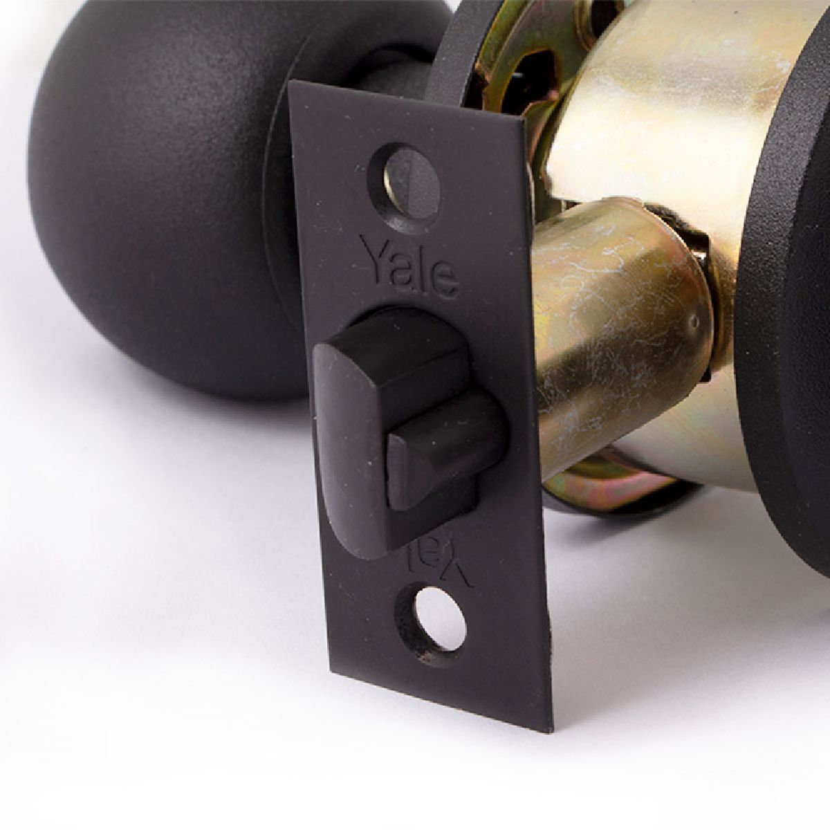 YALE - Cerradura pomo acceso negro