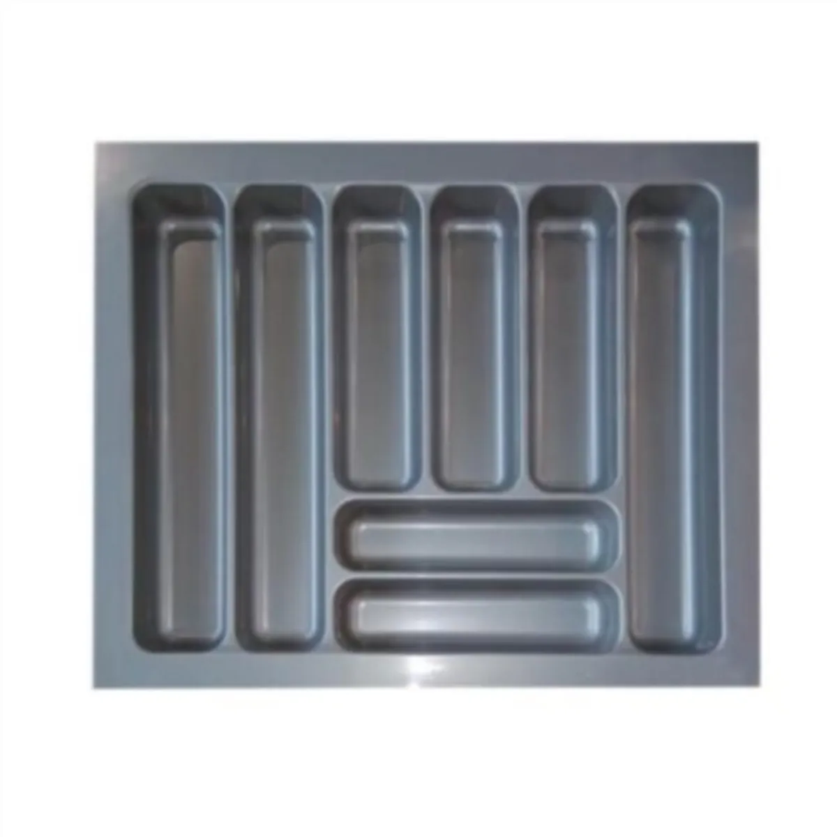 KUTZ - Cubertero cajón plástico gris C-600F