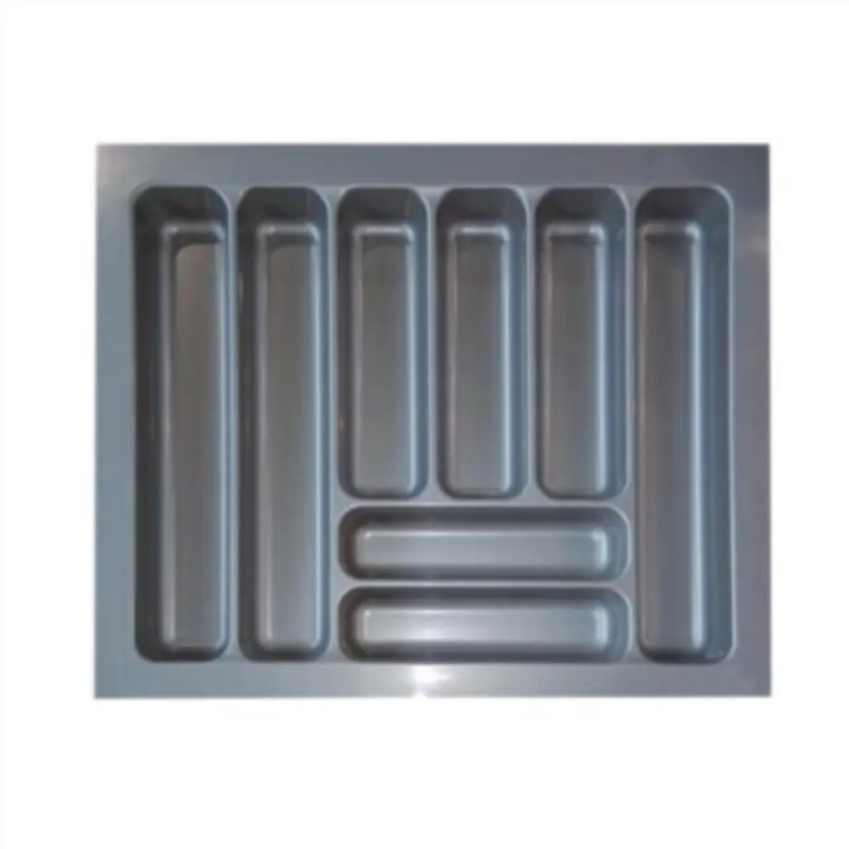 KUTZ - Cubertero cajón plástico gris C-600F