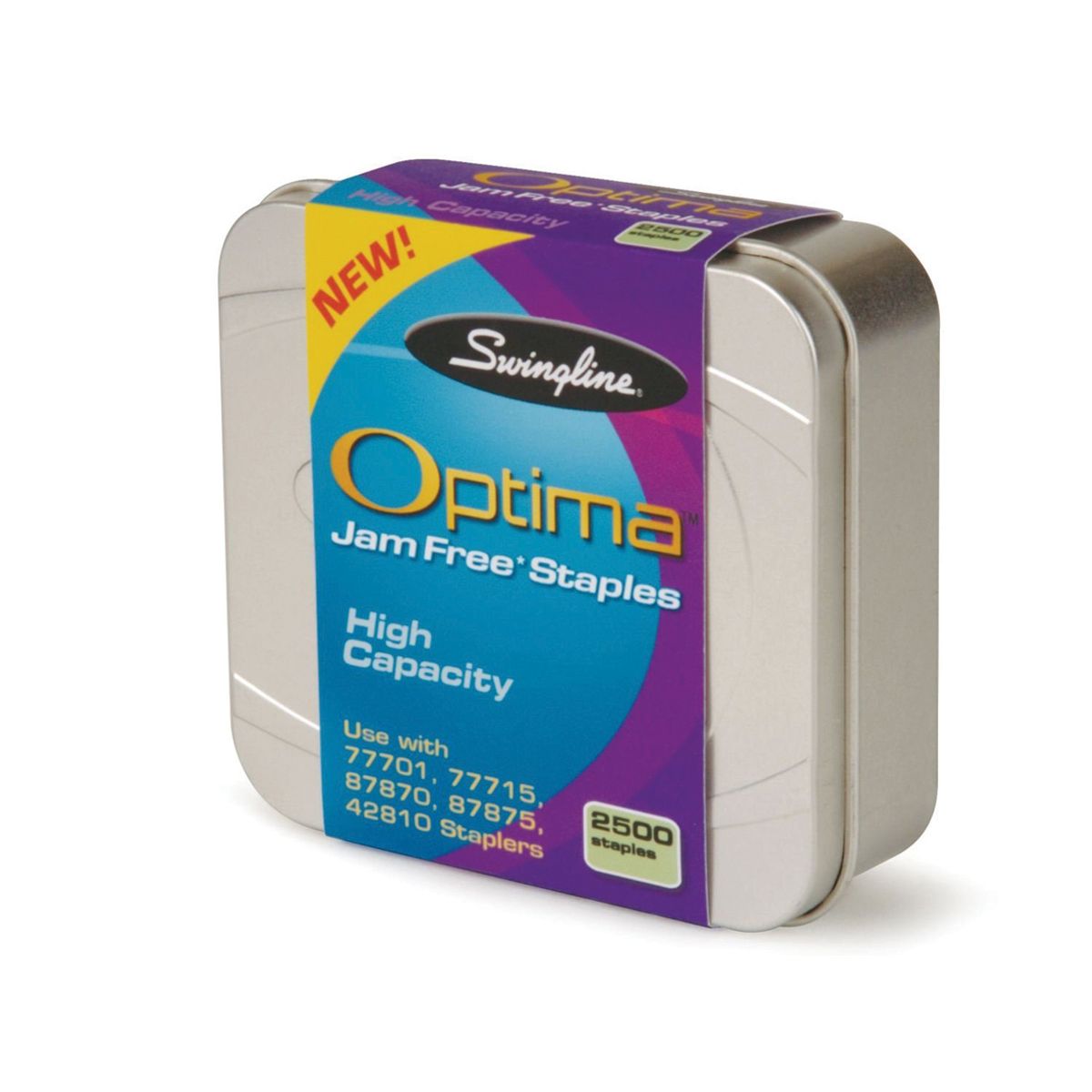 SWINGLINE - Corchetes Swingline 3/8” Optima High Capacity Caja 2500 Unidades